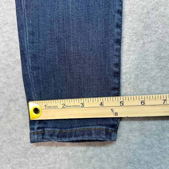 Banana Republic Premium Denim Hi-Rise Skinny Jeans WMNS 2RS Blue Med Wash Denim - Picture 9 of 9